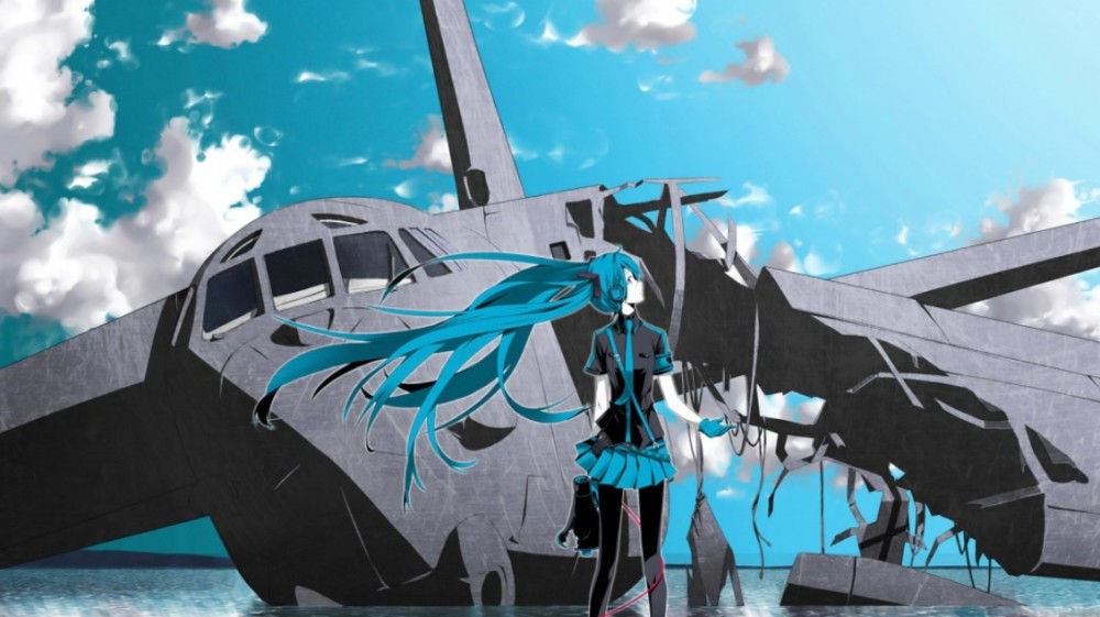 《初音未来》动漫壁纸鉴赏:长相甜美可爱,清纯唯美的二次元小姐姐