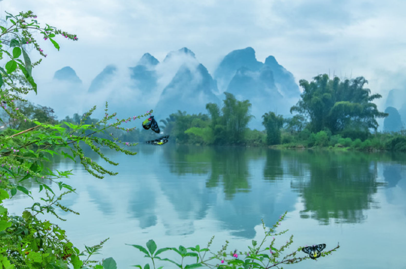 清新唯美自然风景壁纸,特别有诗意的山水美景,一起来欣赏一下吧