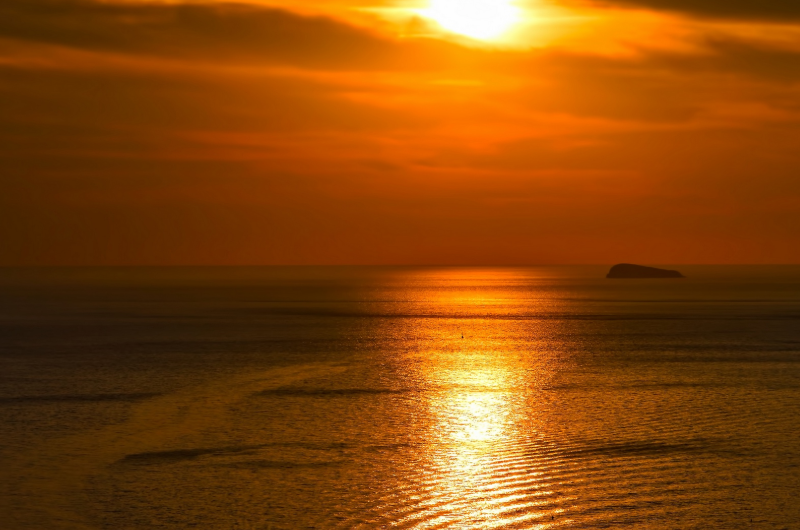 唯美高清风景壁纸,海景夕阳落日美景,一起来欣赏吧