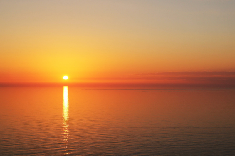 唯美高清风景壁纸,海景夕阳落日美景,一起来欣赏吧