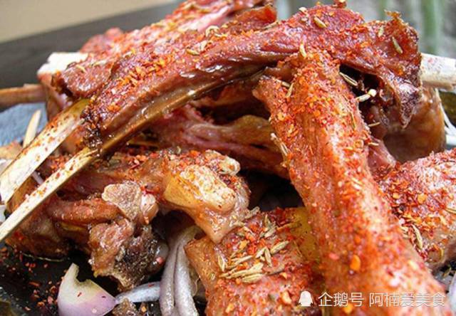 羊排,香酥,花椒粒,辣椒面
