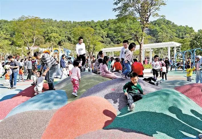 儿童乐园,红花山公园