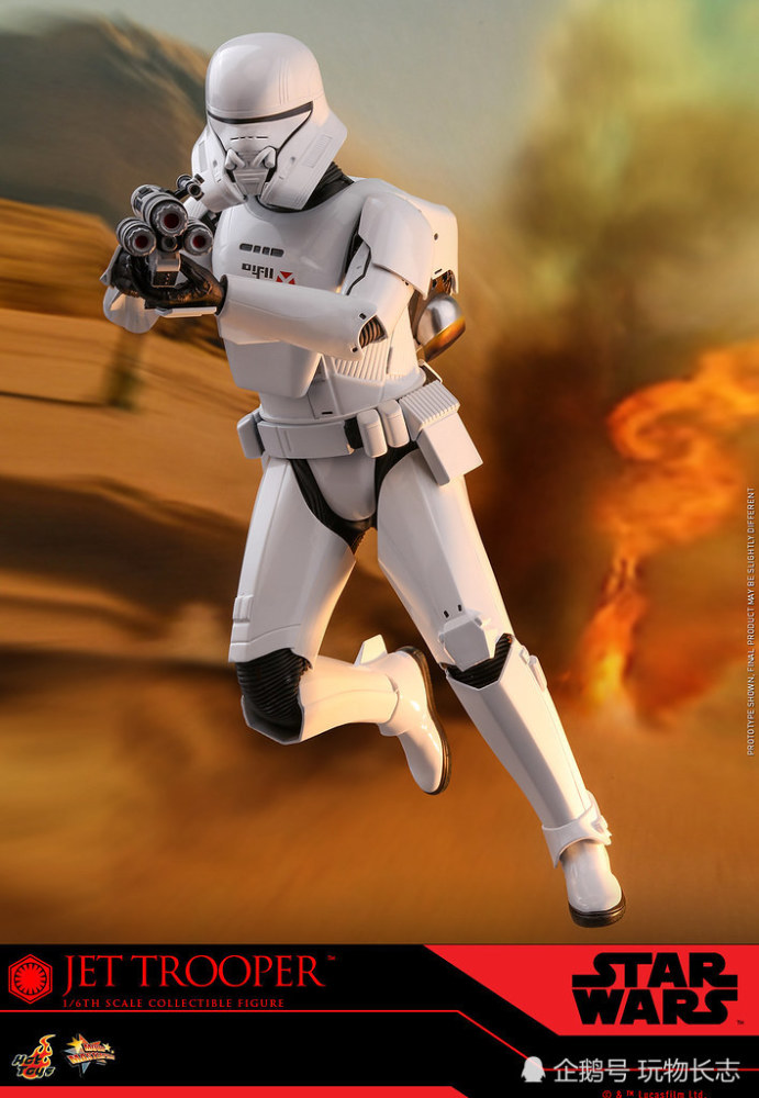 全新兵种加入战场,hot toys《星球大战9:天行者崛起》喷射风暴兵