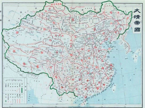 1905年版《大清帝国全图》,和现在对比有多大区别?看后让人叹息