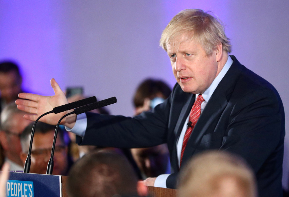 保守党在英国大选中完胜 首相约翰逊:明年1月底实现"脱欧"