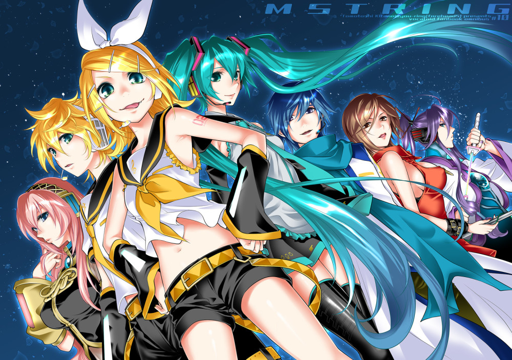 动漫壁纸分享:初音公主殿下的歌声永远能够温暖你的心灵