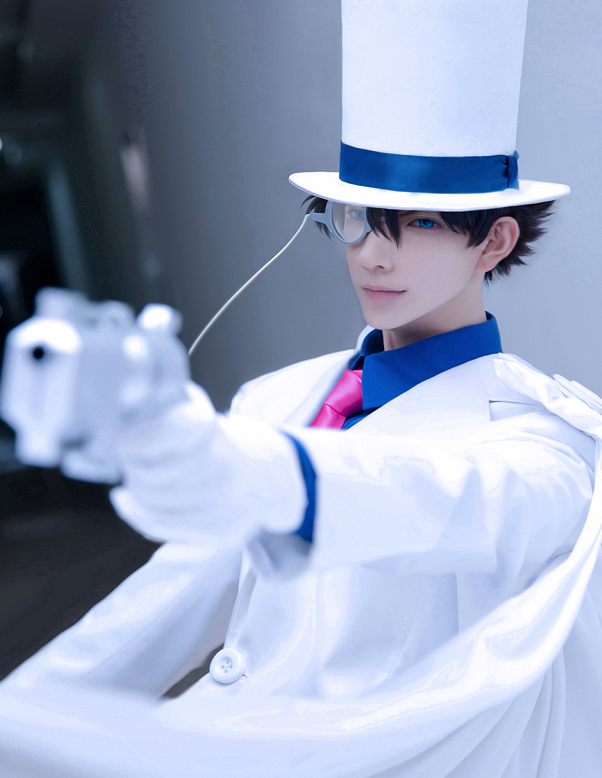 熊祁,cosplay,西装,怪盗基德