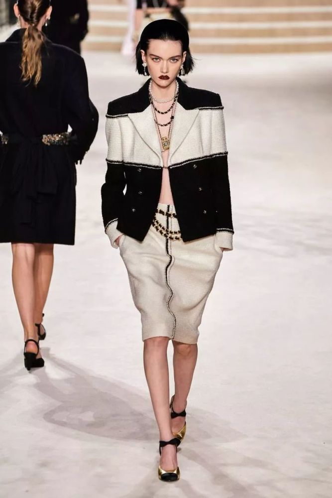香奈儿的黑白浪漫 chanel 2020秋冬早秋系列