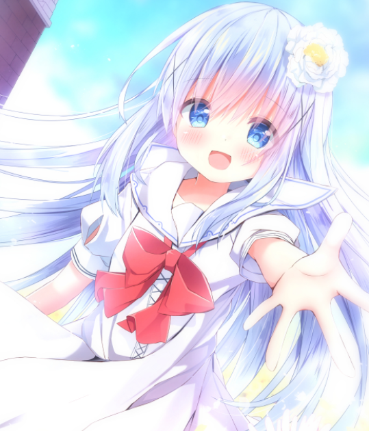二次元少女香风智乃萌系甜美壁纸,你更喜欢哪一张