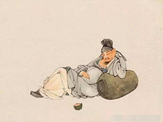 此人是第一酒鬼,被妻子扔进酒缸,出来后说了3个字,现代人常用