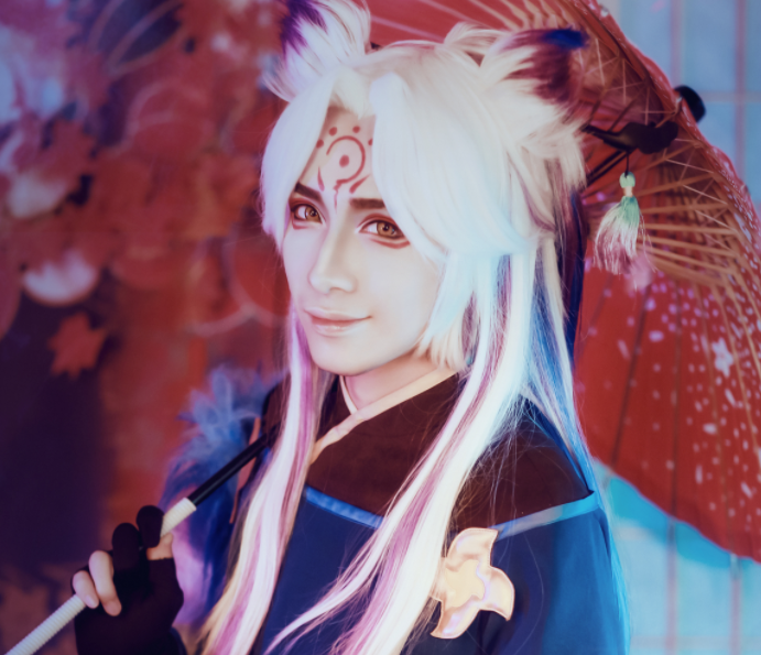 阴阳师:妖狐觉醒cosplay,清新俊逸的coser小哥哥,器宇轩昂