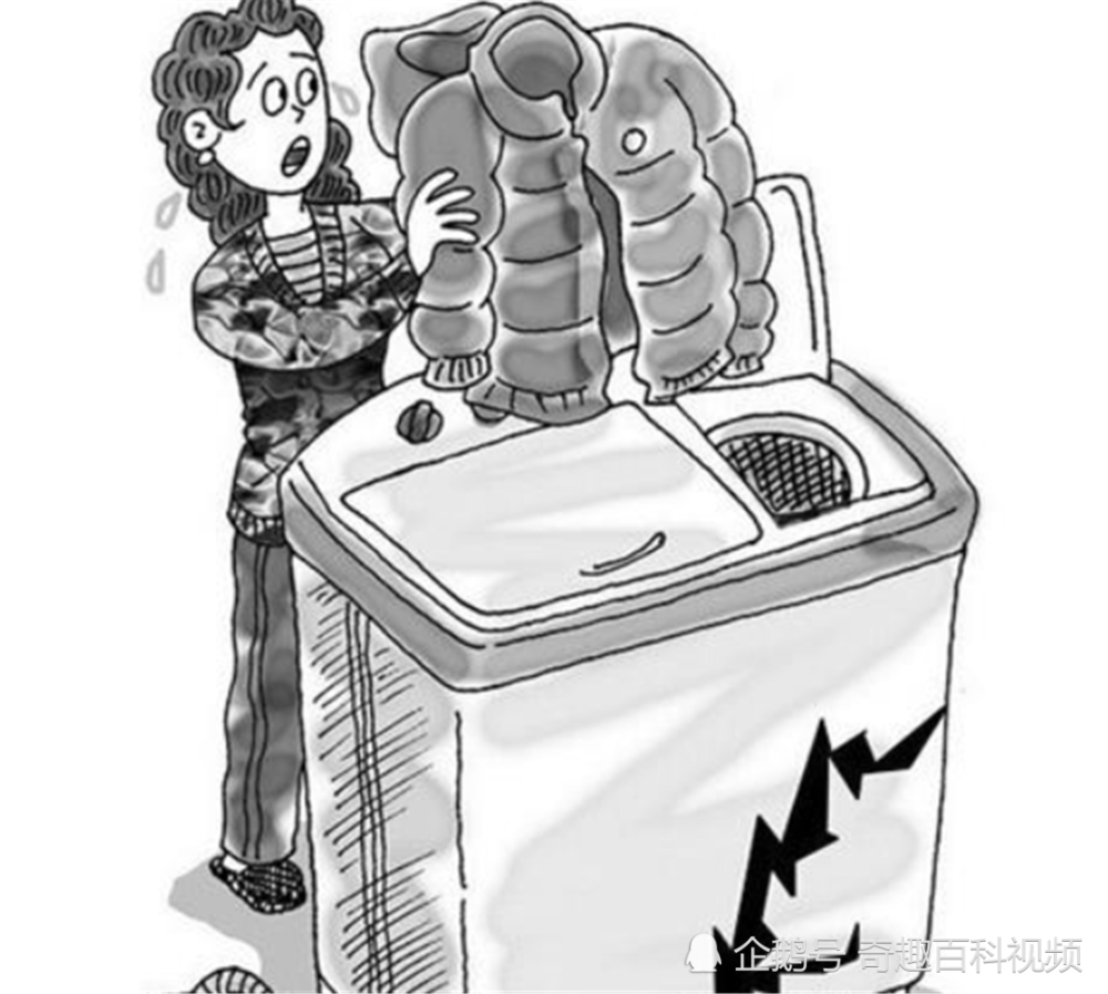 为什么洗衣机洗羽绒服会爆炸?