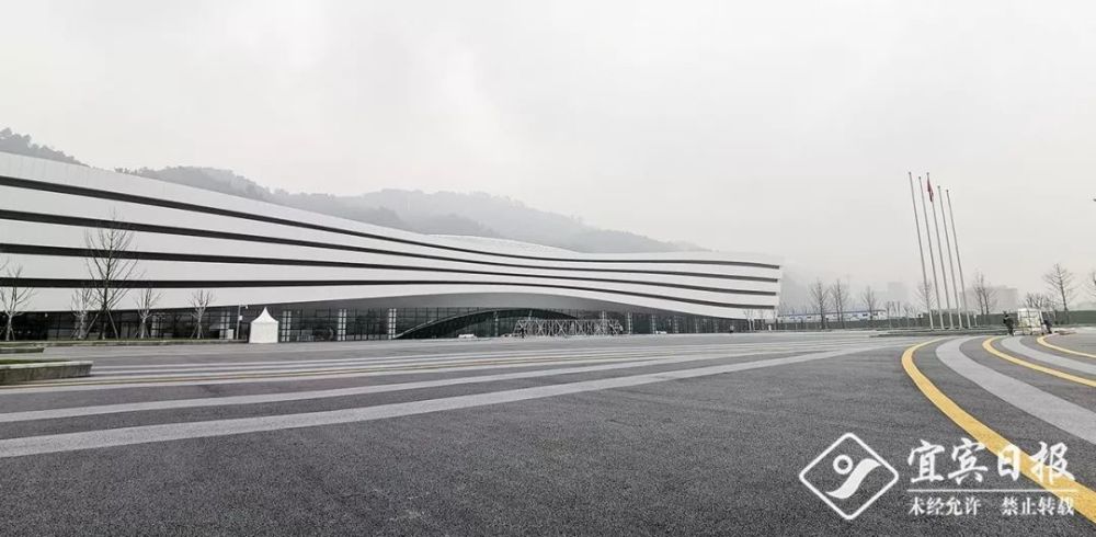 宜宾国际会展中心全面完工,将是本届国际名酒文化节主要展馆!