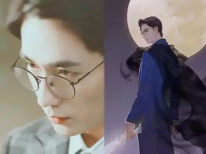 那些动漫脸的明星,罗云熙像画中人,而看到朱一龙你就懂了