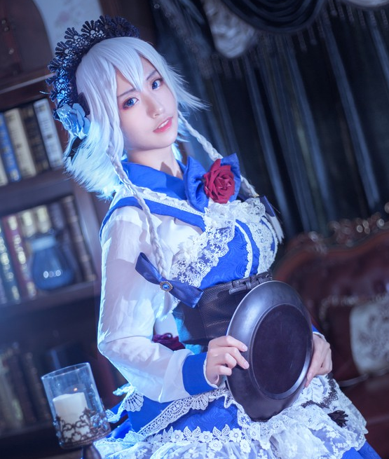 东方project,十六夜,cosplay,八意永琳,女仆