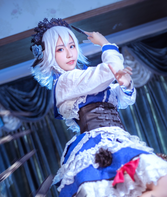 东方project,十六夜,cosplay,八意永琳,女仆