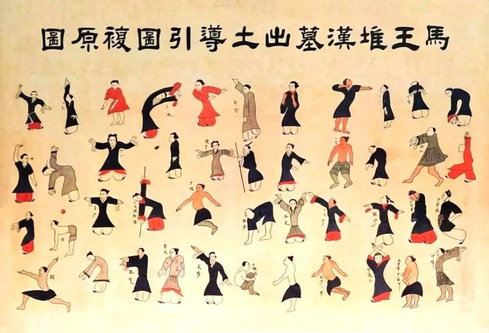 以八段锦为例