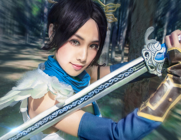 画江湖之不良人,姬如雪cosplay,清纯靓丽的小姐姐