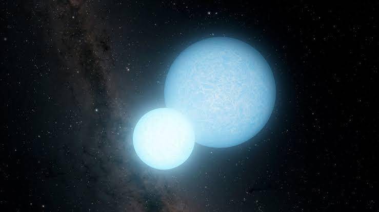 图解:白矮星(white dwarf),也称为简并矮星,是由简并态物质构成的致密