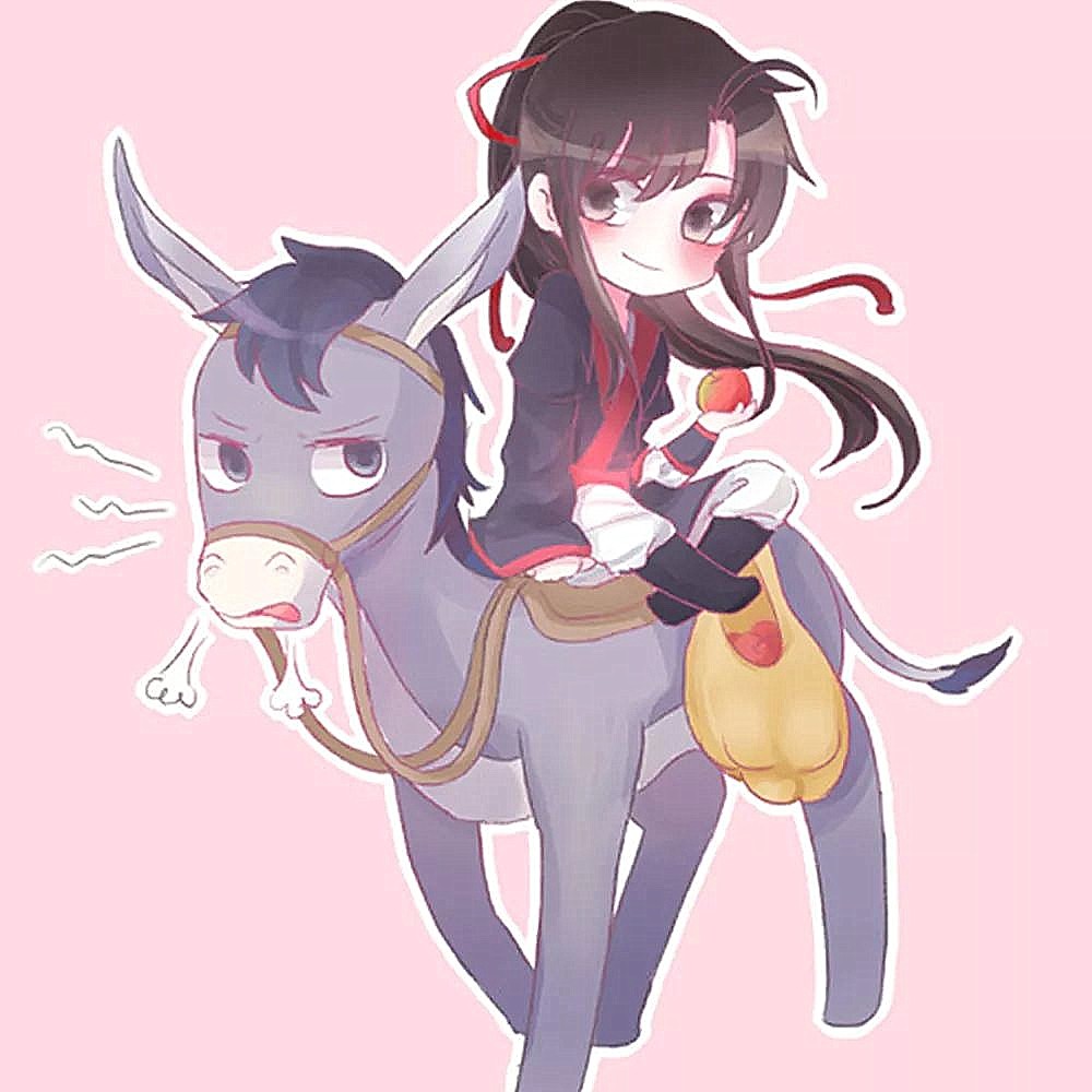 "魔道祖师"超火动漫头像:一路坎坷的人,以后的幸福亦是理所应当
