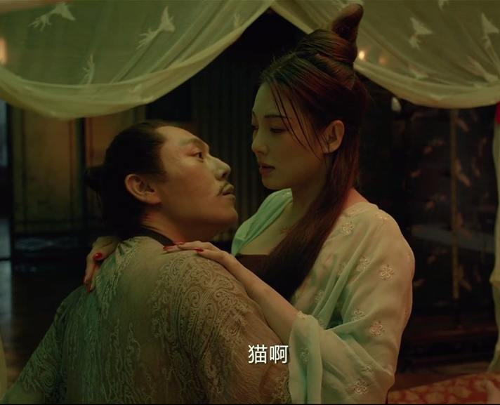张雨绮还原《妖猫传》造型,没了电影滤镜,十斤粉底的脸接受无能