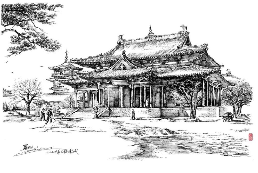 一支钢笔"抢救"出的古建文物