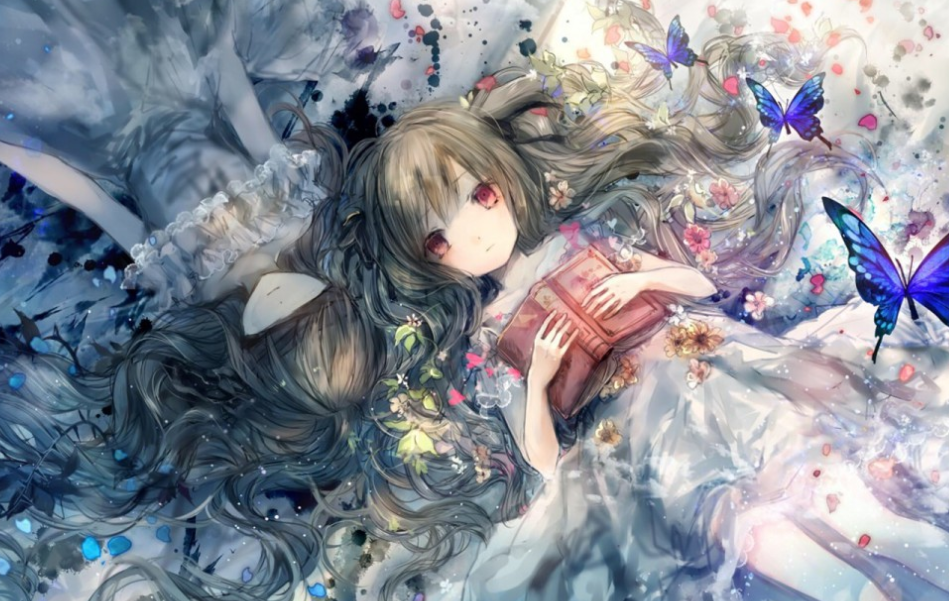 二次元女生动漫壁纸:靓丽清纯小姐姐,五官精致俏皮可爱