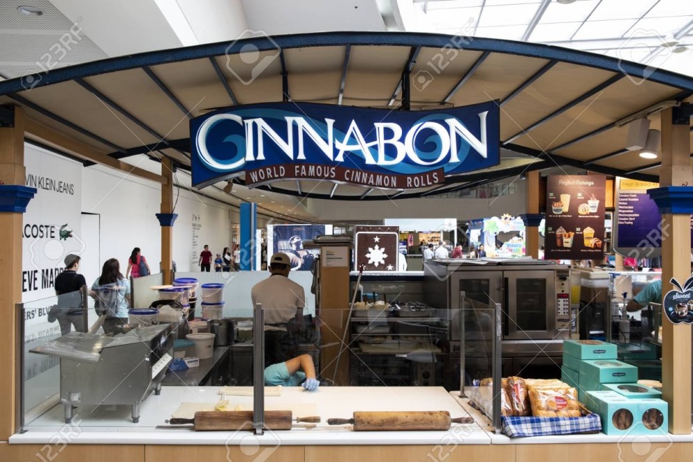 【大粤网 香港】美国有很多全球知名的连锁甜品品牌,"cinnabon"肉桂