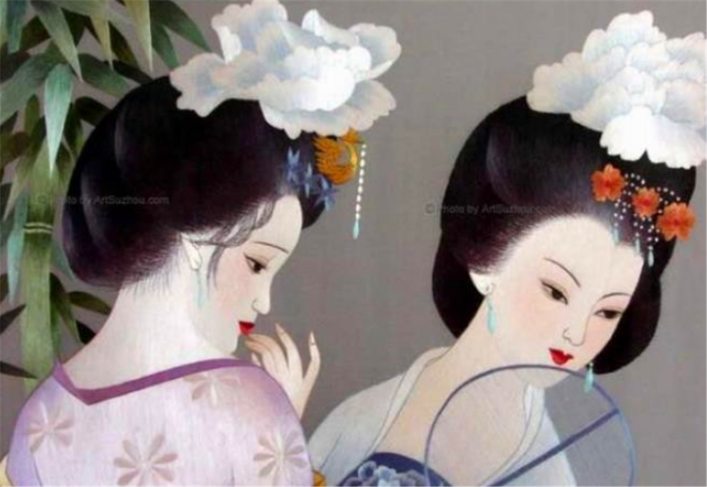 唐代仕女吃复活图走红网络,历史上的唐朝真的是以胖为