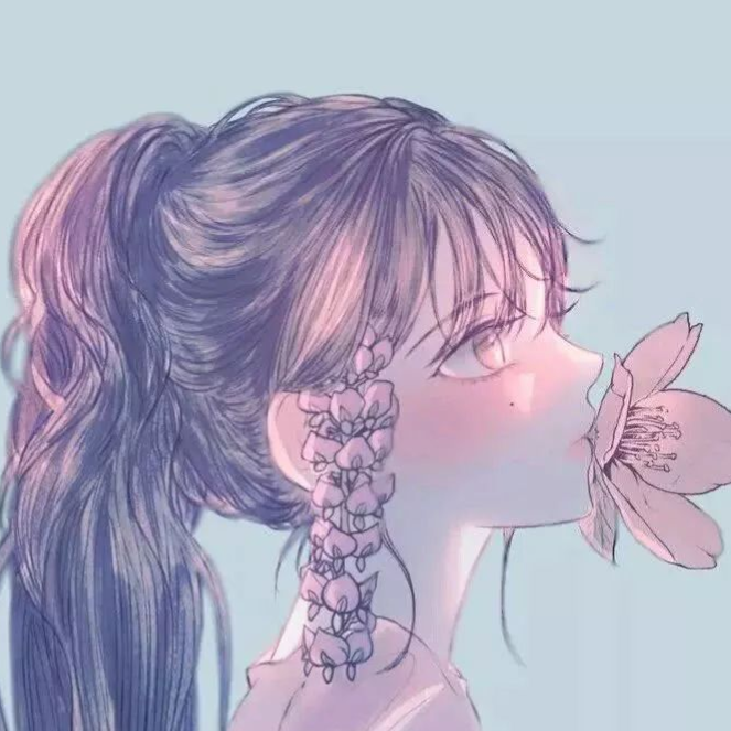 被你点赞过的朋友圈,叫做甜甜圈,卡通动漫情侣头像