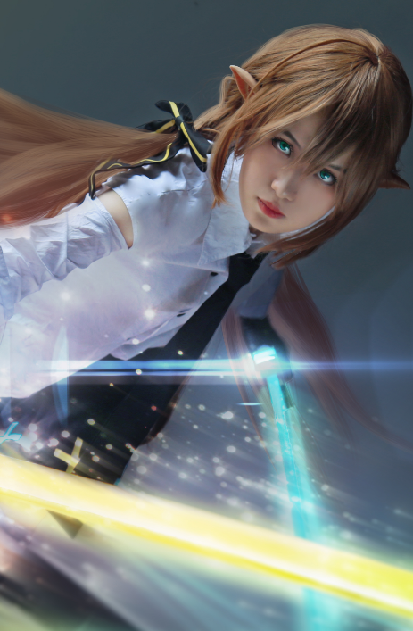 《凹凸世界》cosplay安迷修,有一种别样的俊美感