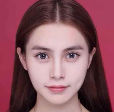 证件照,女生,发型,面膜