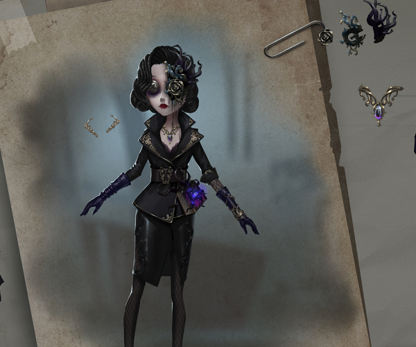 第五人格:舞女新皮曝光,看到不再是纽扣眼,玩家:太可了