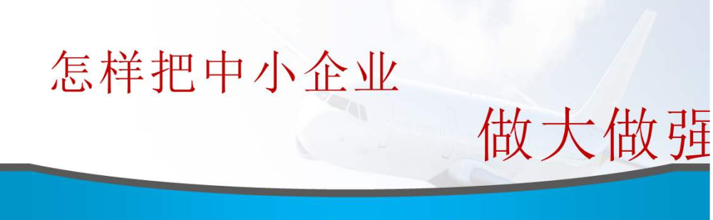 如何把一个小公司一步一步做大做强?