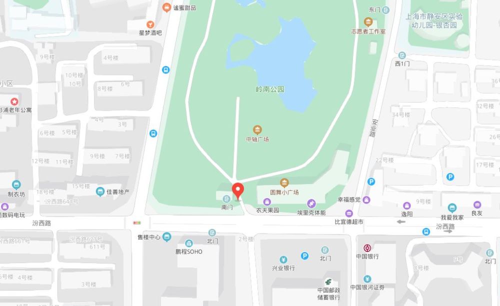 闸北公园,静安区,花境,共和新路,静安公园