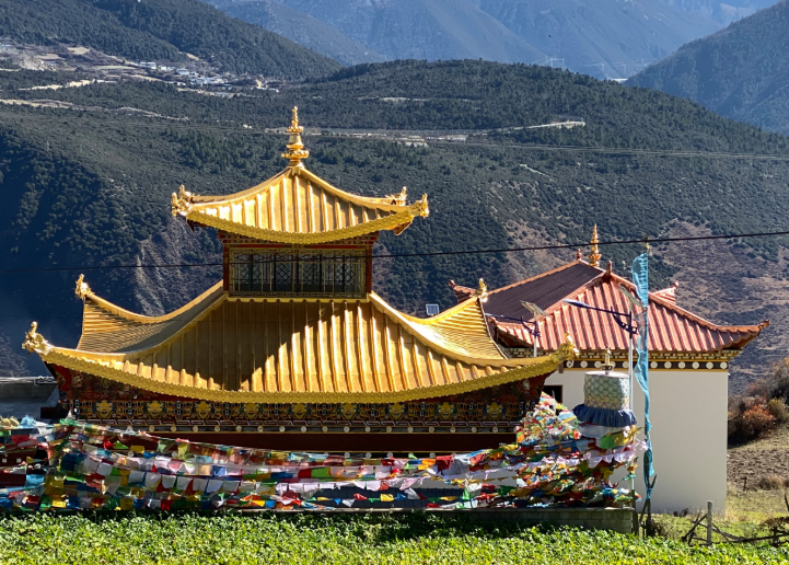 云南,寺庙,飞来寺,梅里雪山