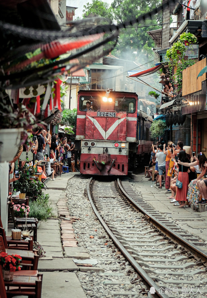 越南,河内,火车市场,游客,奇观