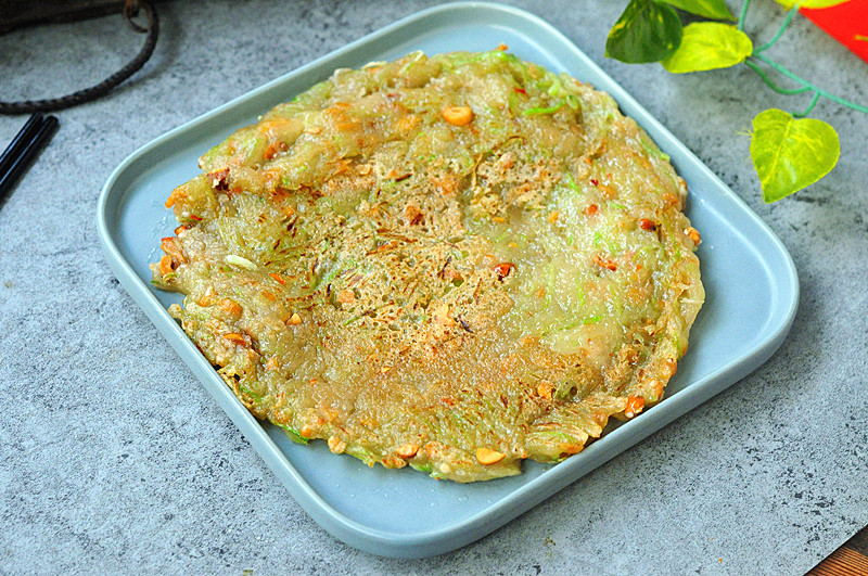 丝瓜,红薯粉,早餐,煎饼,花生