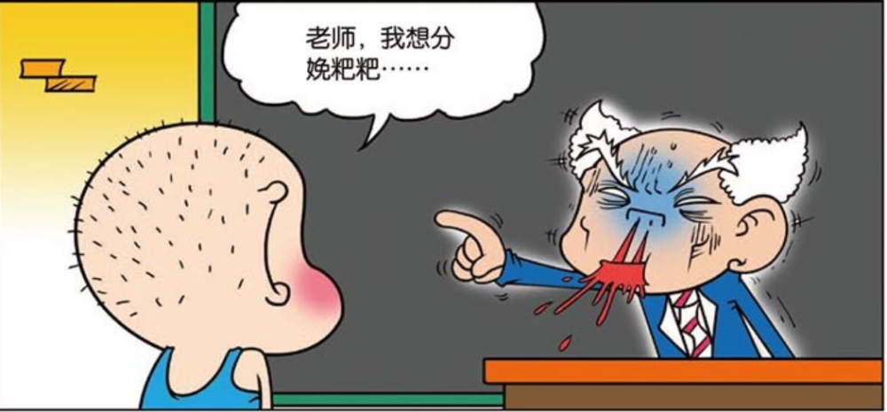 爆笑校园,呆头,动漫,漫画,搞笑