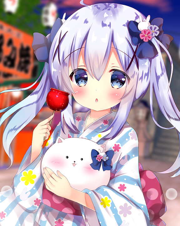 二次元动漫人物高清壁纸合集,清新动人的美少女