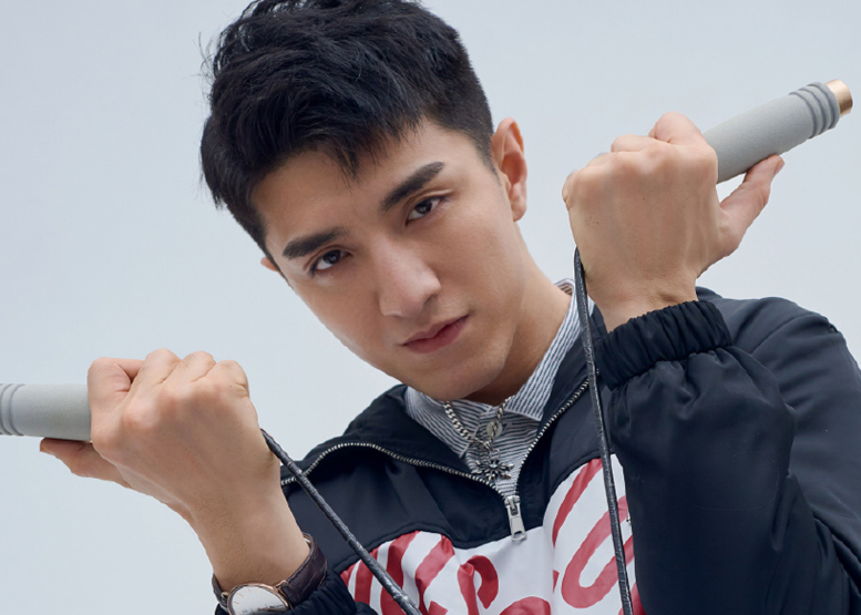 金瀚精美壁纸,成熟优雅时尚有型,尽展暖男魅力