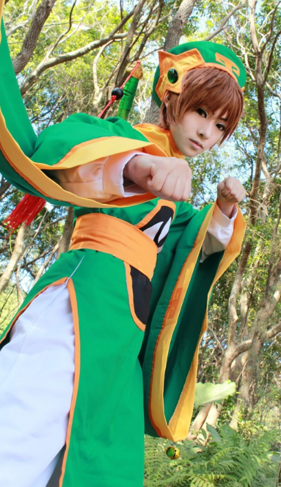 《魔卡少女樱》cosplay李小狼,堪称神还原