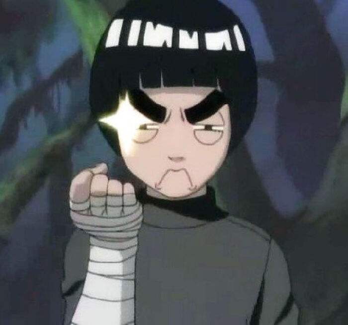 你愿意成为《火影忍者》中的常常穿着紧身衣的小李吗?