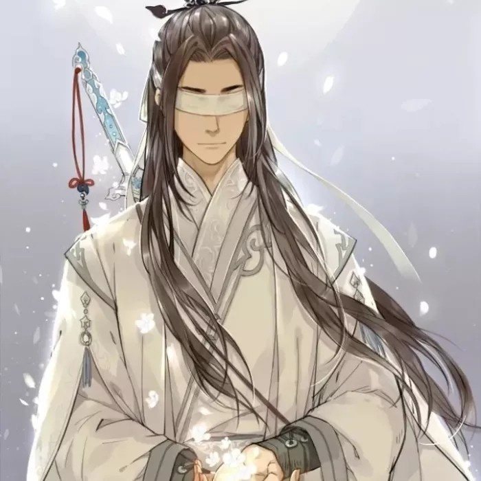 "魔道祖师"动漫人物头像:如约而至是个多么美好的词,等得辛苦,却不