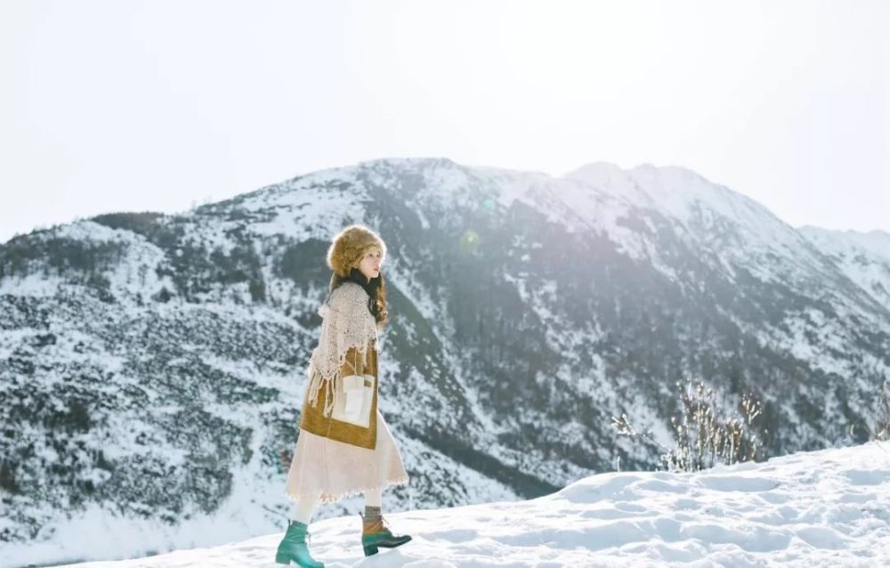 如何给女朋友拍一组好看的雪景照?