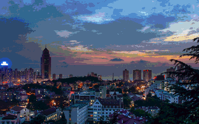 市南区奥帆中心情人坝,市北区台柳路1907音乐街, 崂山区协信星光里