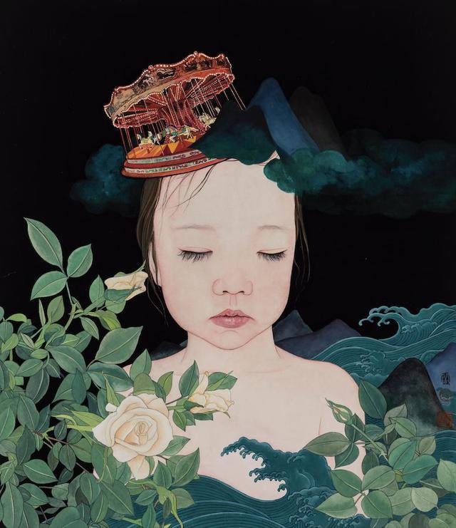 美女画家代瑞雪作品欣赏!