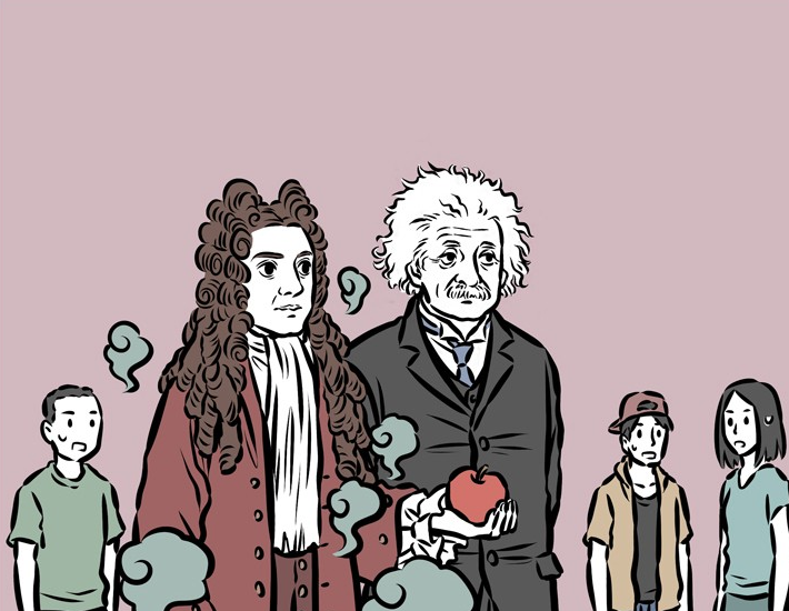 《非人哉》当爱因斯坦