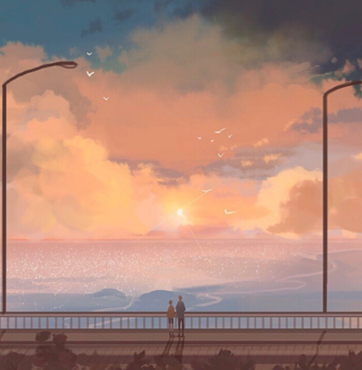 神仙天空·背景图:大概是花光了所有的野心和精力才会