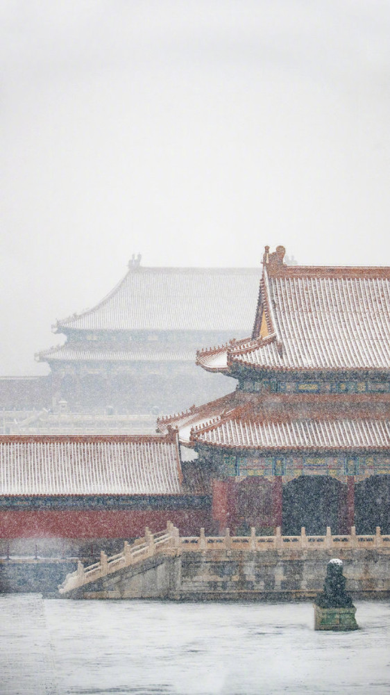 故宫雪景美爆全网!高清无水印壁纸快来带走吧!